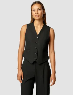 Essential Vest Short Black