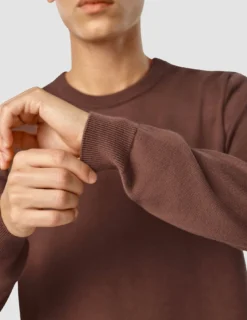 Everyday Knit Crewneck Espresso