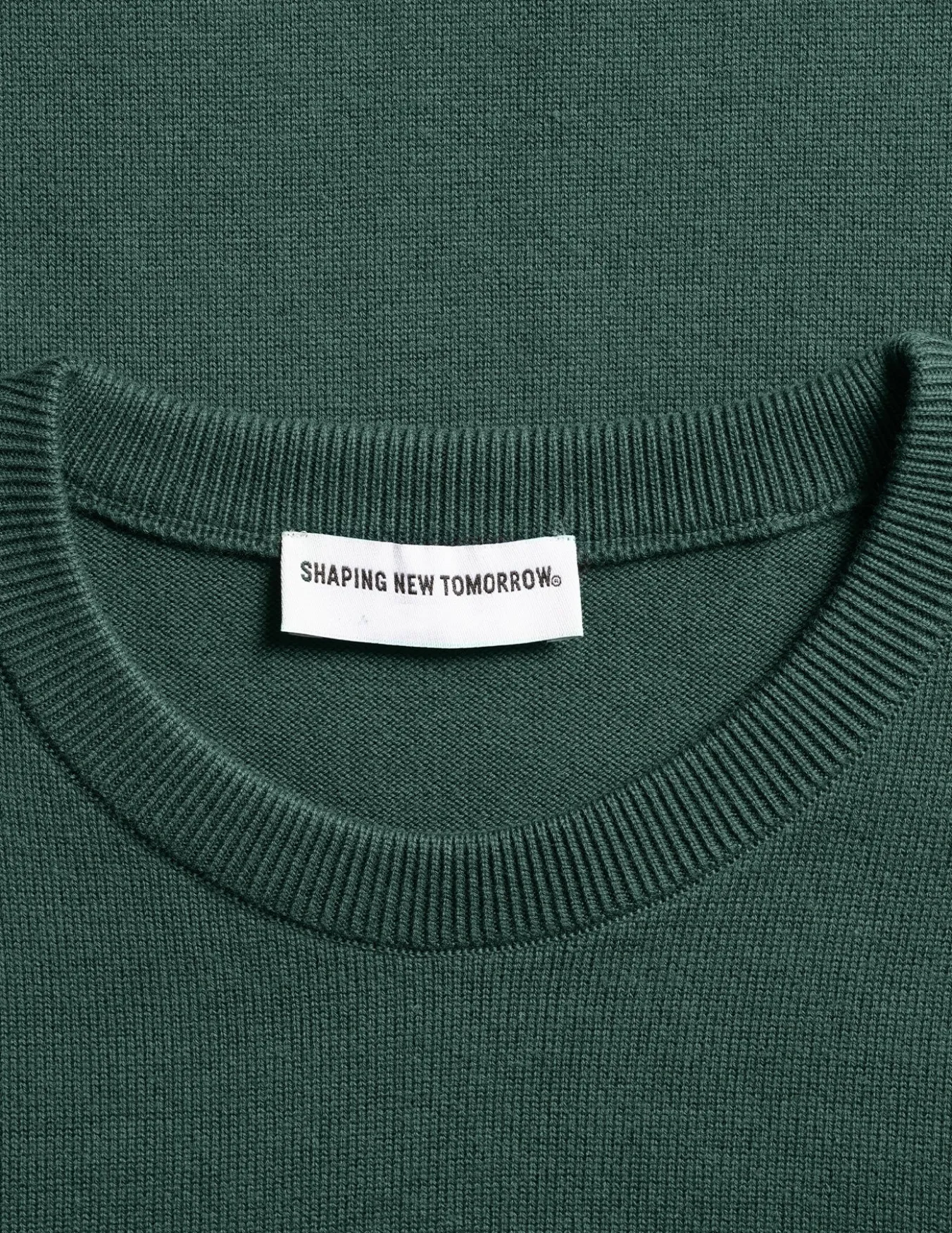 Everyday Knit Crewneck Shadow Green