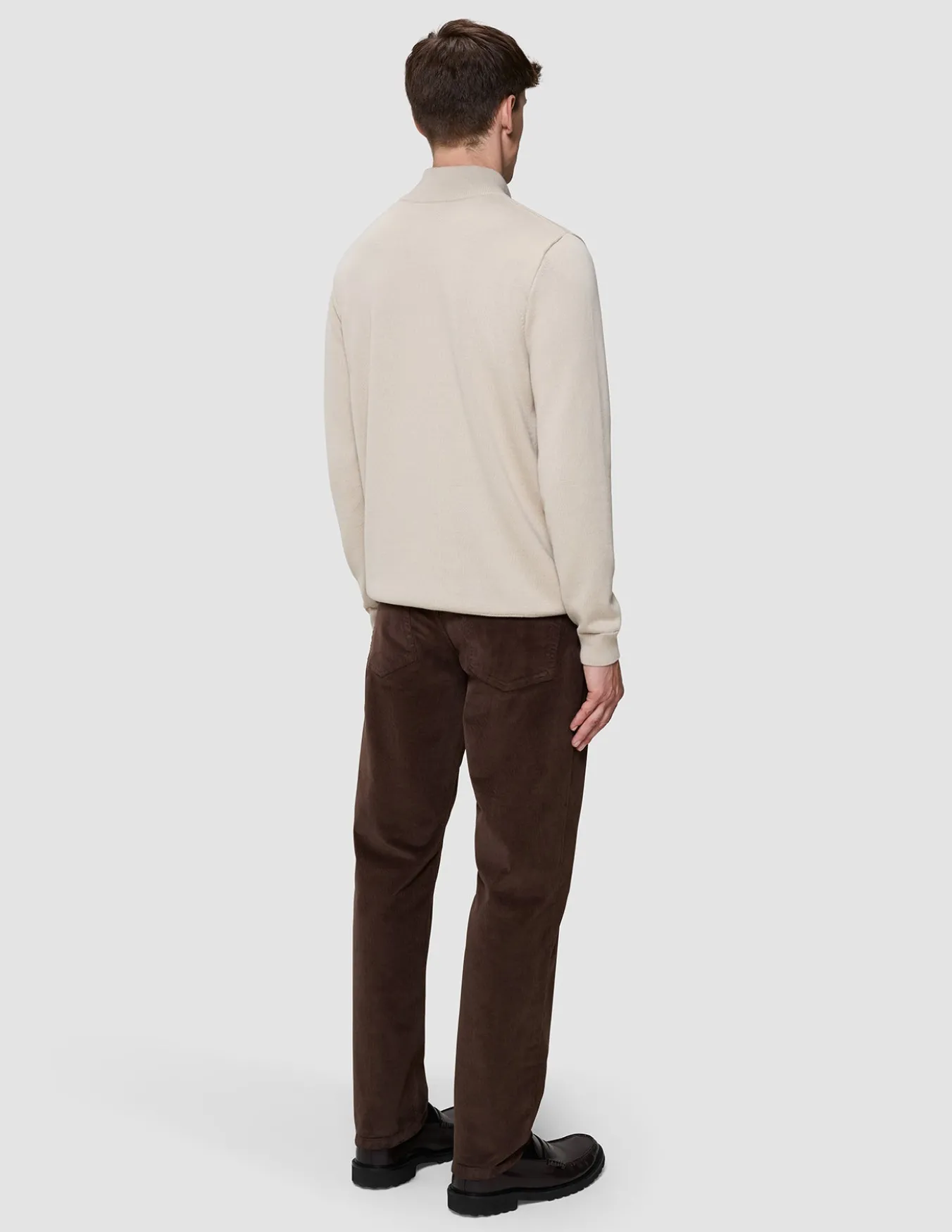 Everyday Knit Half Zip Birchwood