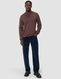 Everyday Knit Half Zip Espresso