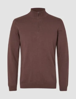 Everyday Knit Half Zip Espresso