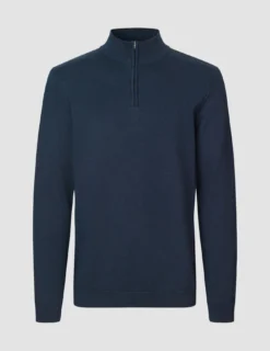 Everyday Knit Half Zip Navy