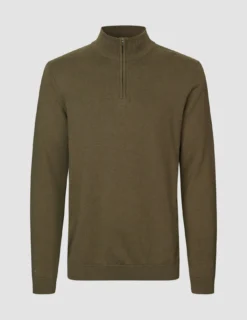 Everyday Knit Half-Zip Nightfall Green