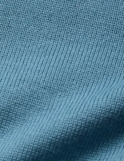 Everyday Knit Short Sleeve Polo Blue Mirage