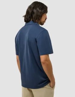 Evolve Pique Polo Navy