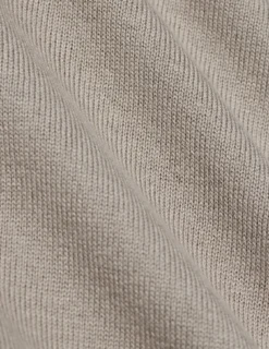 Fine Knit Turtleneck Dark Sand