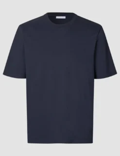 Heavy Box Fit T-shirt Dark Navy