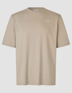 Heavy Box Fit T-shirt Legacy Stone Beige