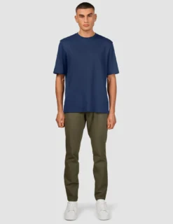 Heavy Box Fit T-shirt Navy