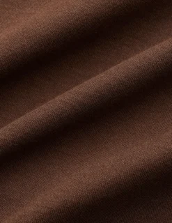 Heavy Box Fit T-shirt Saddle Brown