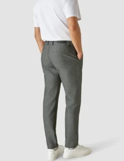 Heavy Edition Pants Regular Grey Herringbone 2.0