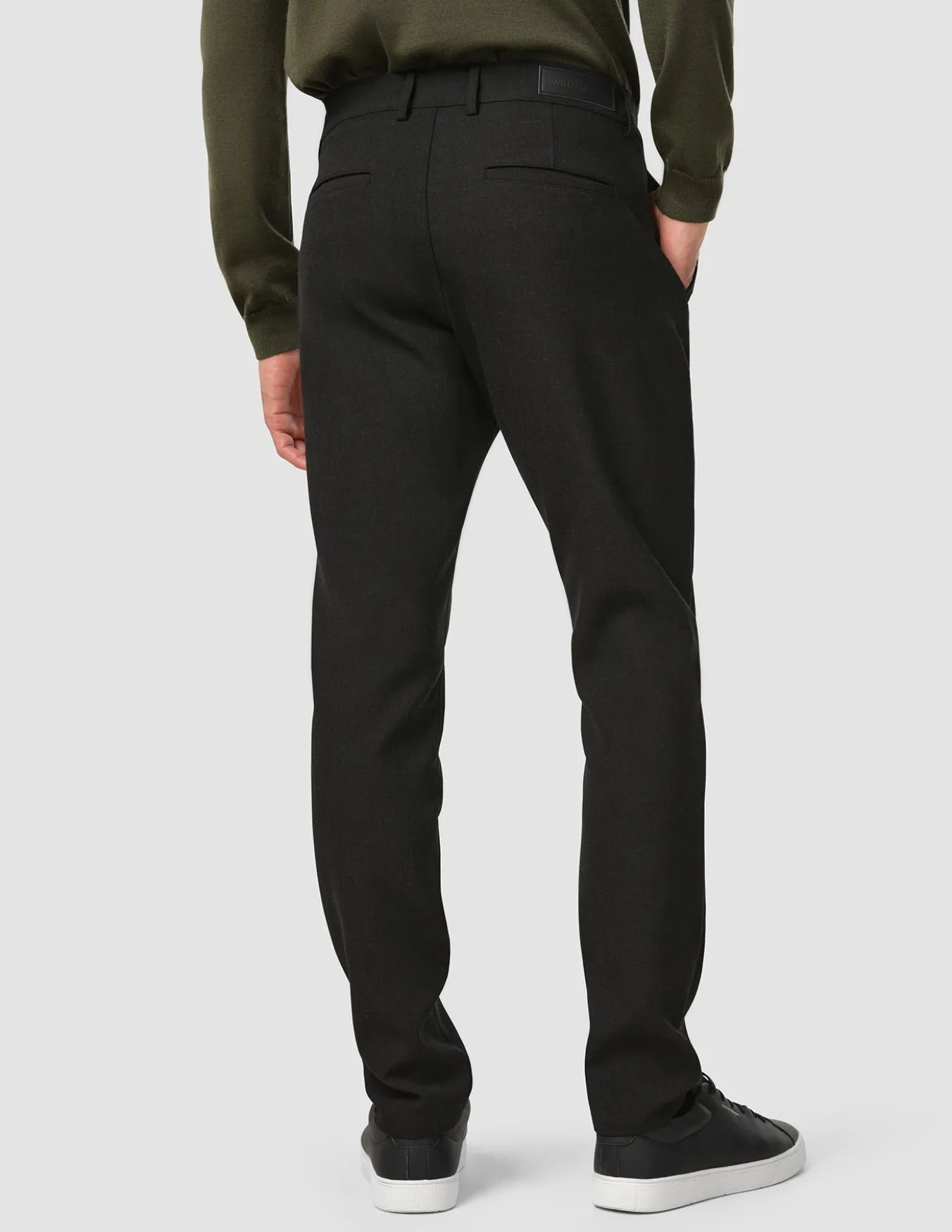 Heavy Edition Pants Slim Black Melange 2.0