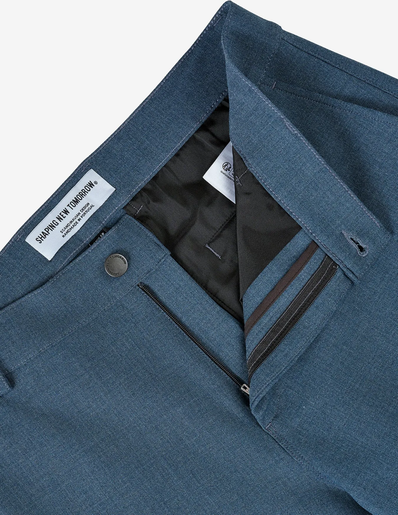 Heavy Edition Pants Slim Deep Blue Melange 2.0