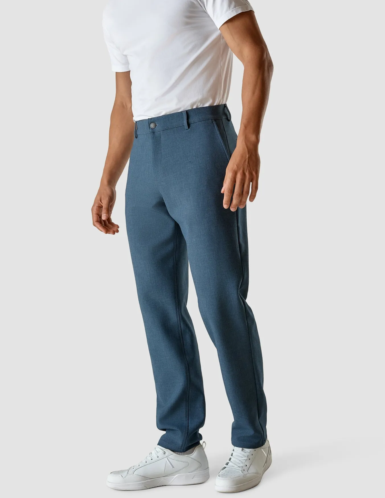 Heavy Edition Pants Slim Deep Blue Melange 2.0