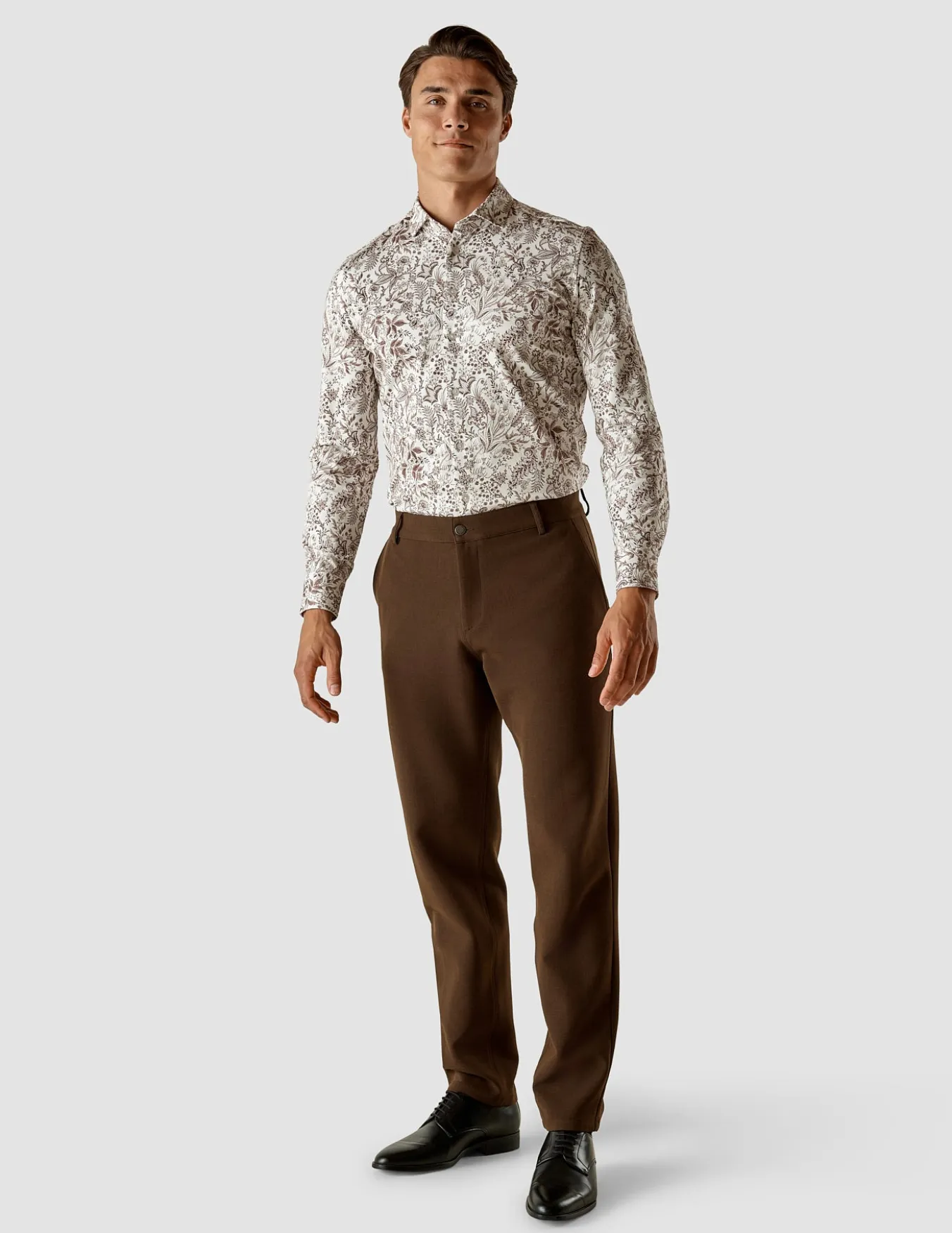 Heavy Edition Pants Slim Espresso Melange 2.0