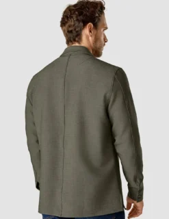 Heavy Edition Transitional Overshirt Remote Green Twill