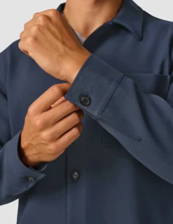 Heavy Edition Transitional Overshirt Dark Navy