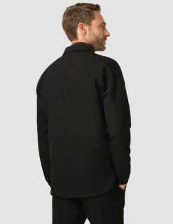 Heavy Edition Transitional Overshirt Black Melange