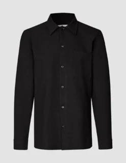 Heavy Edition Transitional Overshirt Black Melange