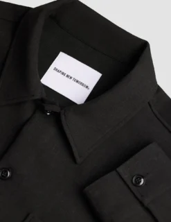 Heavy Edition Transitional Overshirt Black Melange