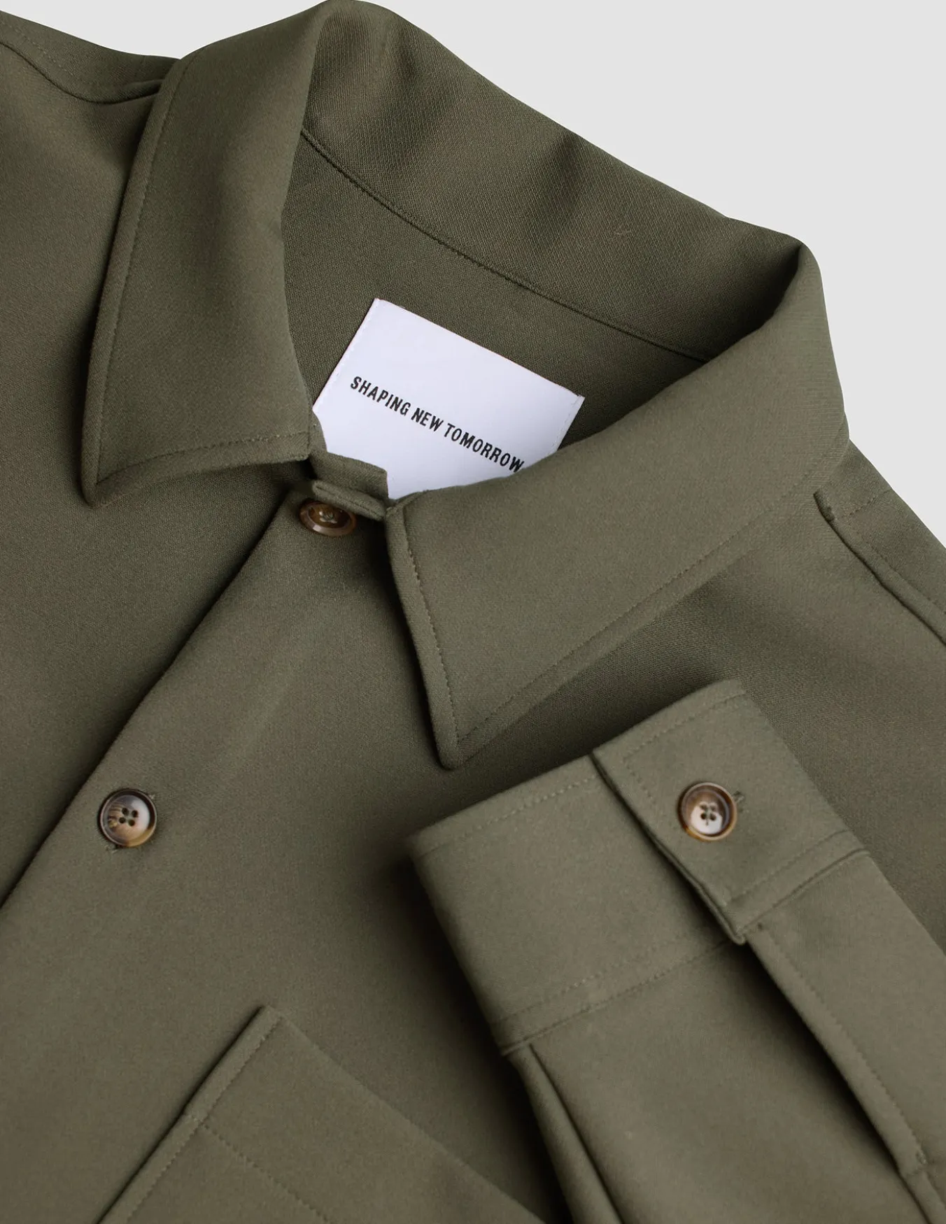 Heavy Edition Transitional Overshirt Nightfall Green