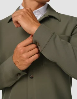 Heavy Edition Transitional Overshirt Nightfall Green