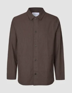 Heritage Overshirt Ash Brown