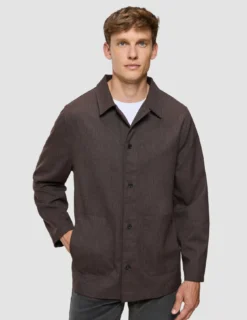 Heritage Overshirt Ash Brown