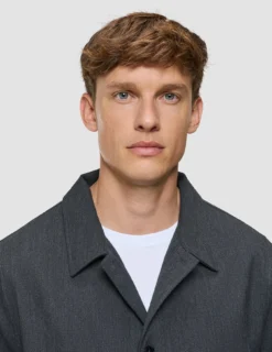 Heritage Overshirt Stone Grey