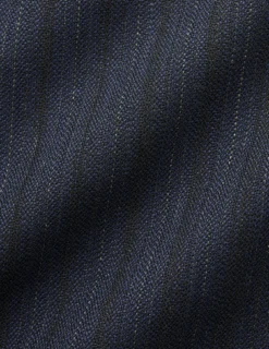 Heritage Pants Relaxed Fit Dark Navy Pinstripe