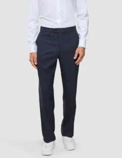 Heritage Pants Relaxed Fit Dark Navy Pinstripe