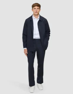 Heritage Pants Relaxed Fit Dark Navy Pinstripe