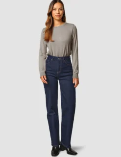 Jeans Straight Fit Dark Blue