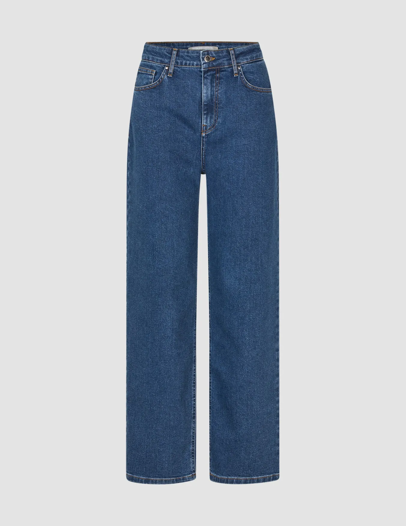 Jeans Straight Fit Medium Blue