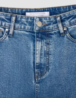 Jeans Straight Snow Blue Wash