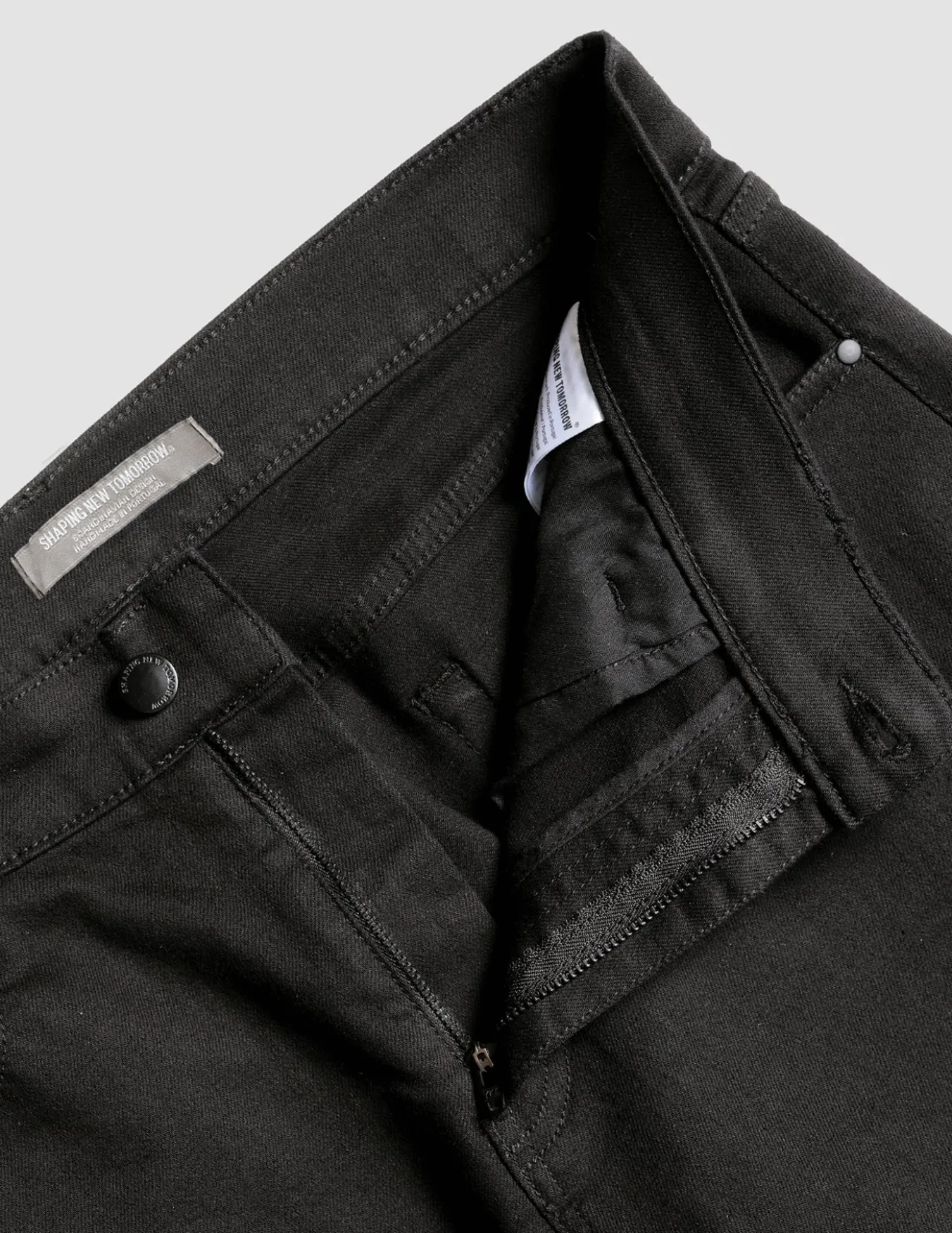 Jeans Straight Stay Black