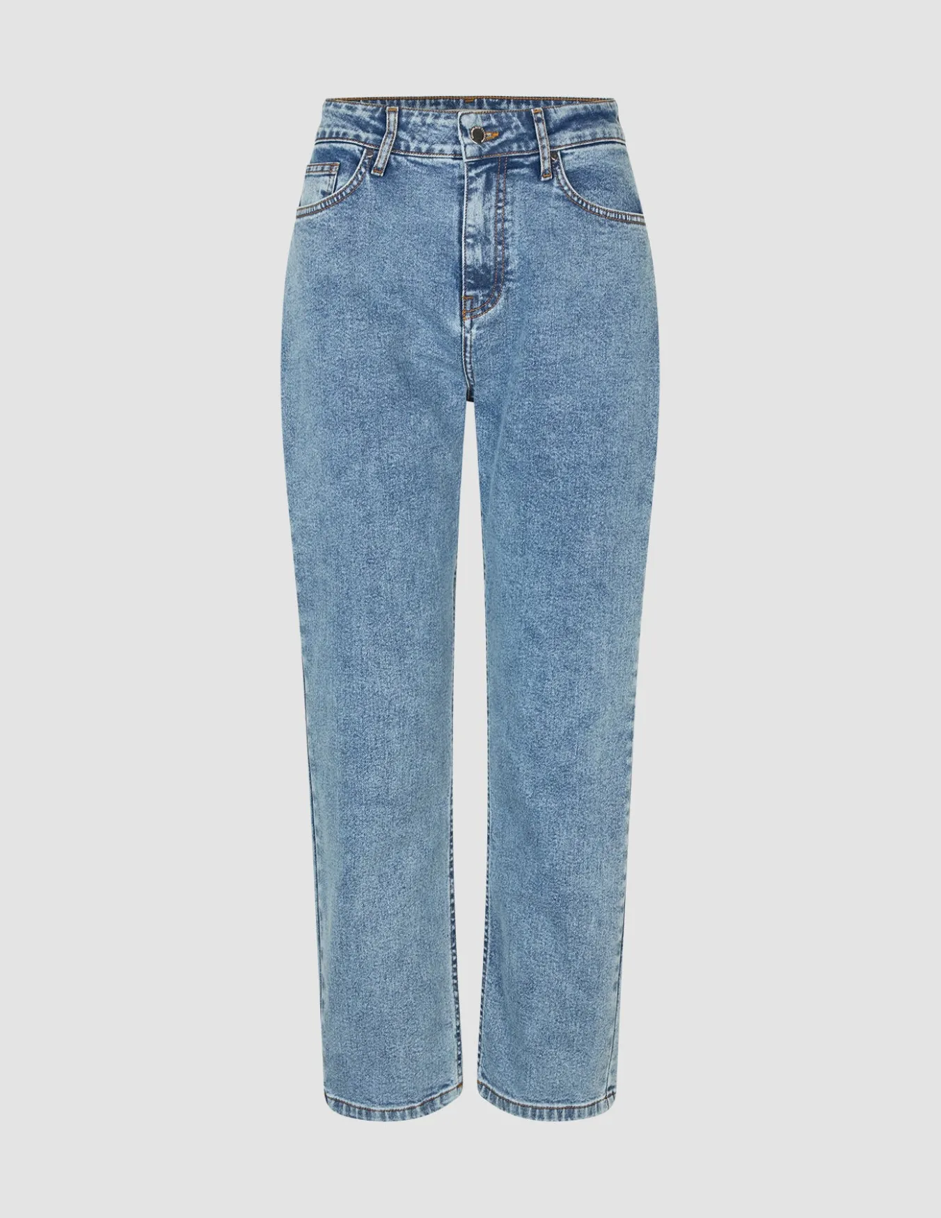 Jeans Tapered Snow Blue Wash