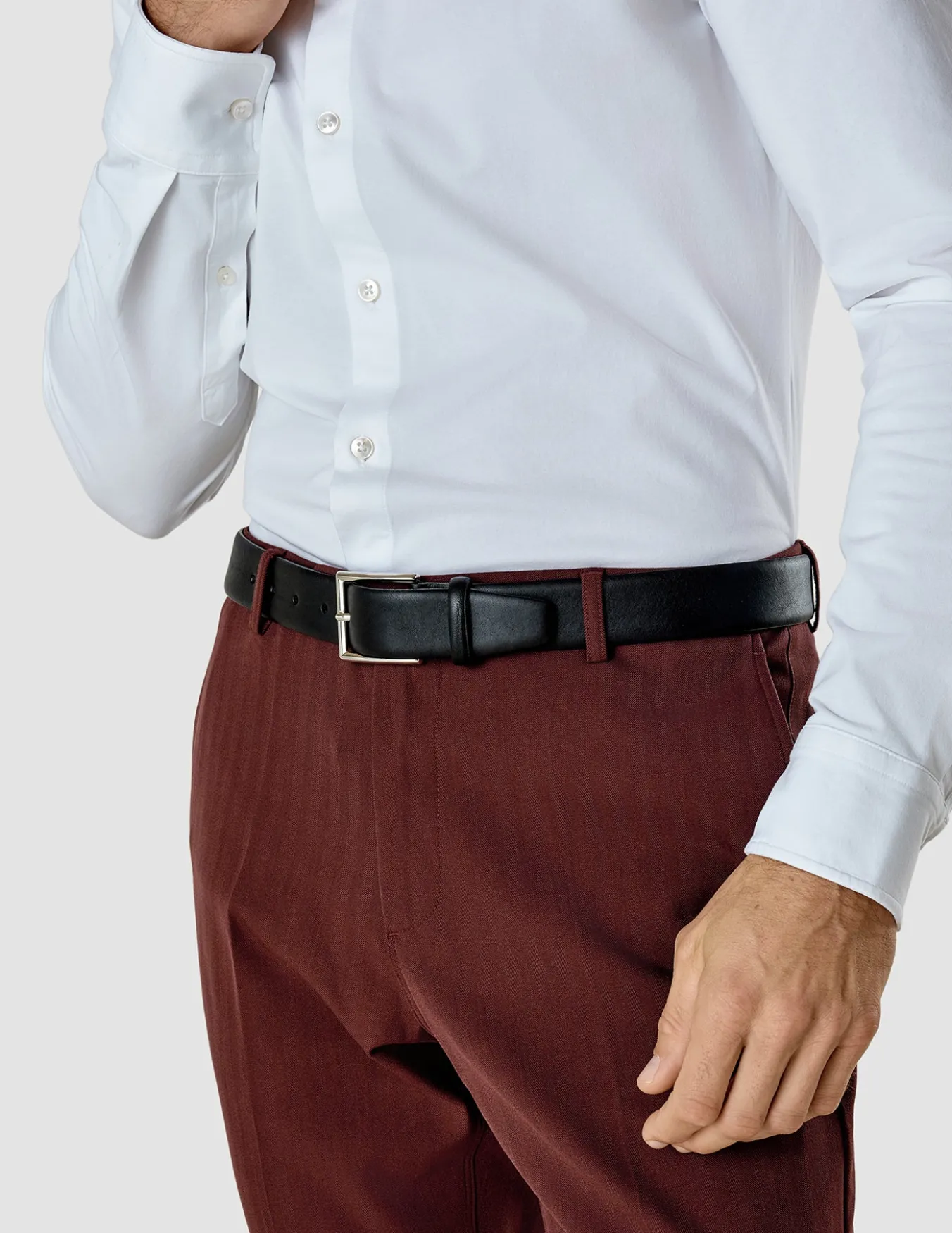 Leather Belt Black