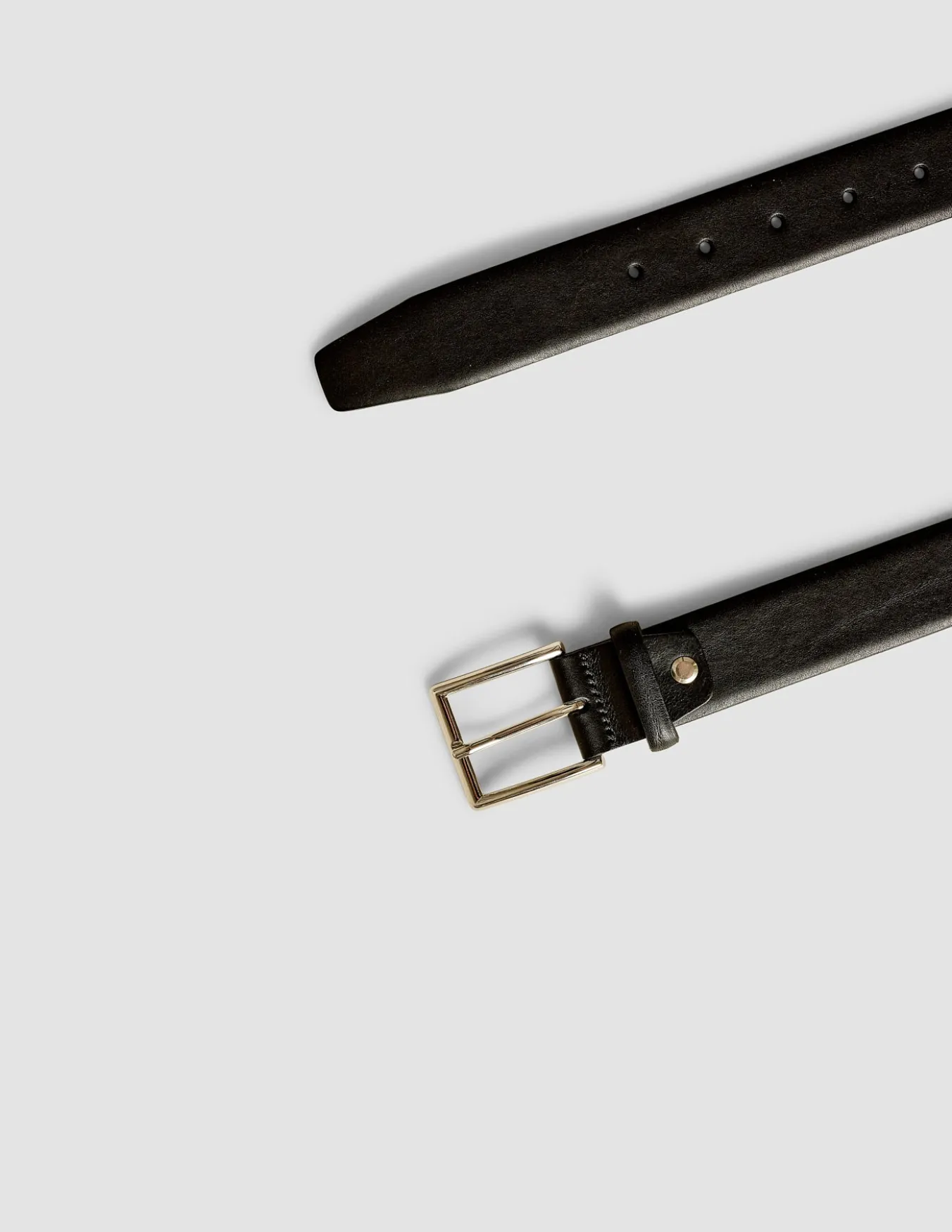 Leather Belt Black
