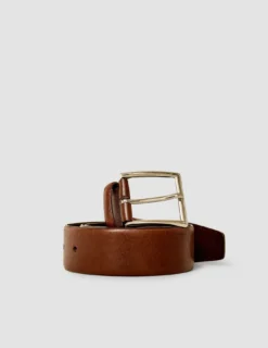 Leather Belt Light Brown