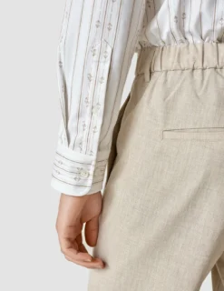 Lightweight Classic Shirt Earth Stripe Slim