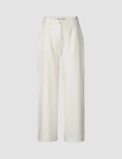 Linen Pants Off White