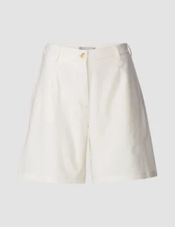 Linen Shorts Off White