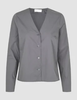 Madison Blouse Steel Grey