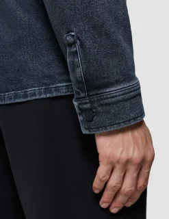 Matteo Denim Overshirt Washed Black