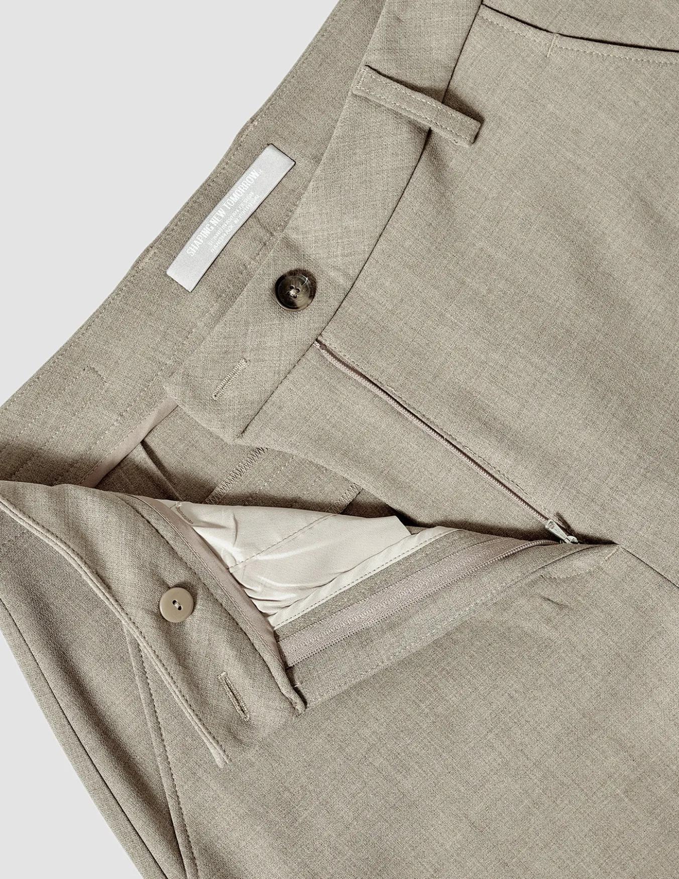 No. 1 Pants Tapered Cloud Beige