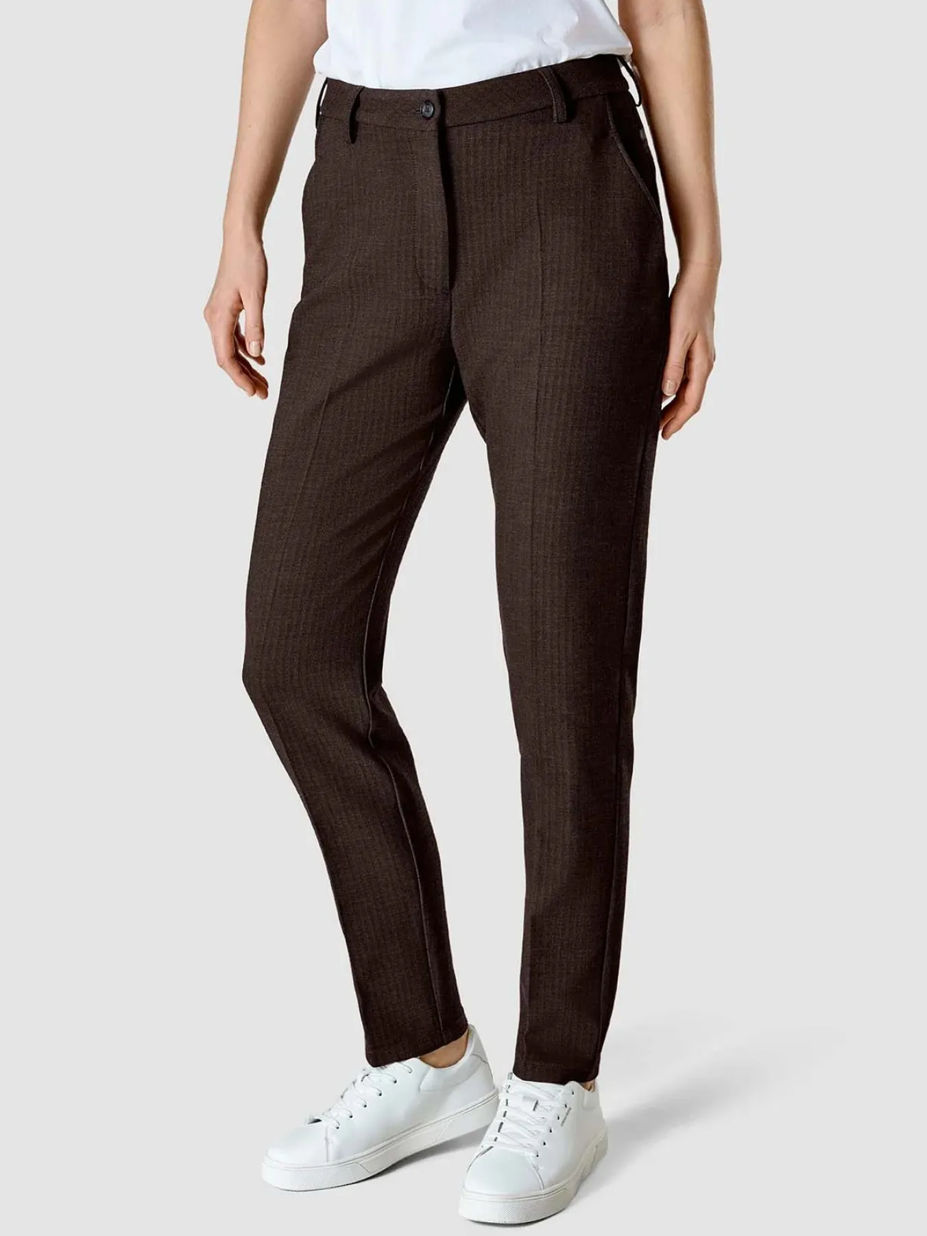 No. 1 Pants Tapered Dark Chokolate