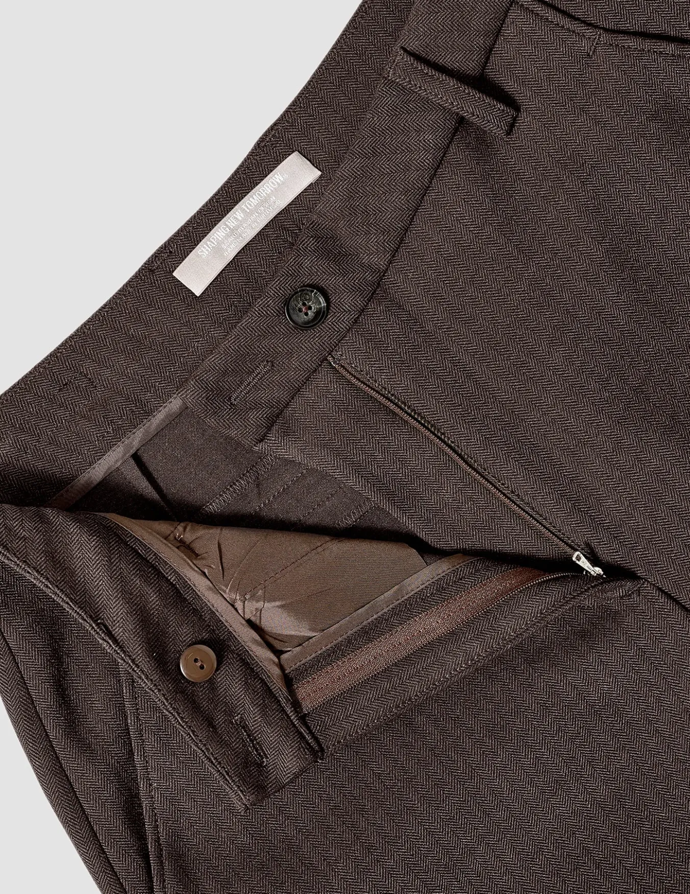 No. 1 Pants Tapered Dark Chokolate