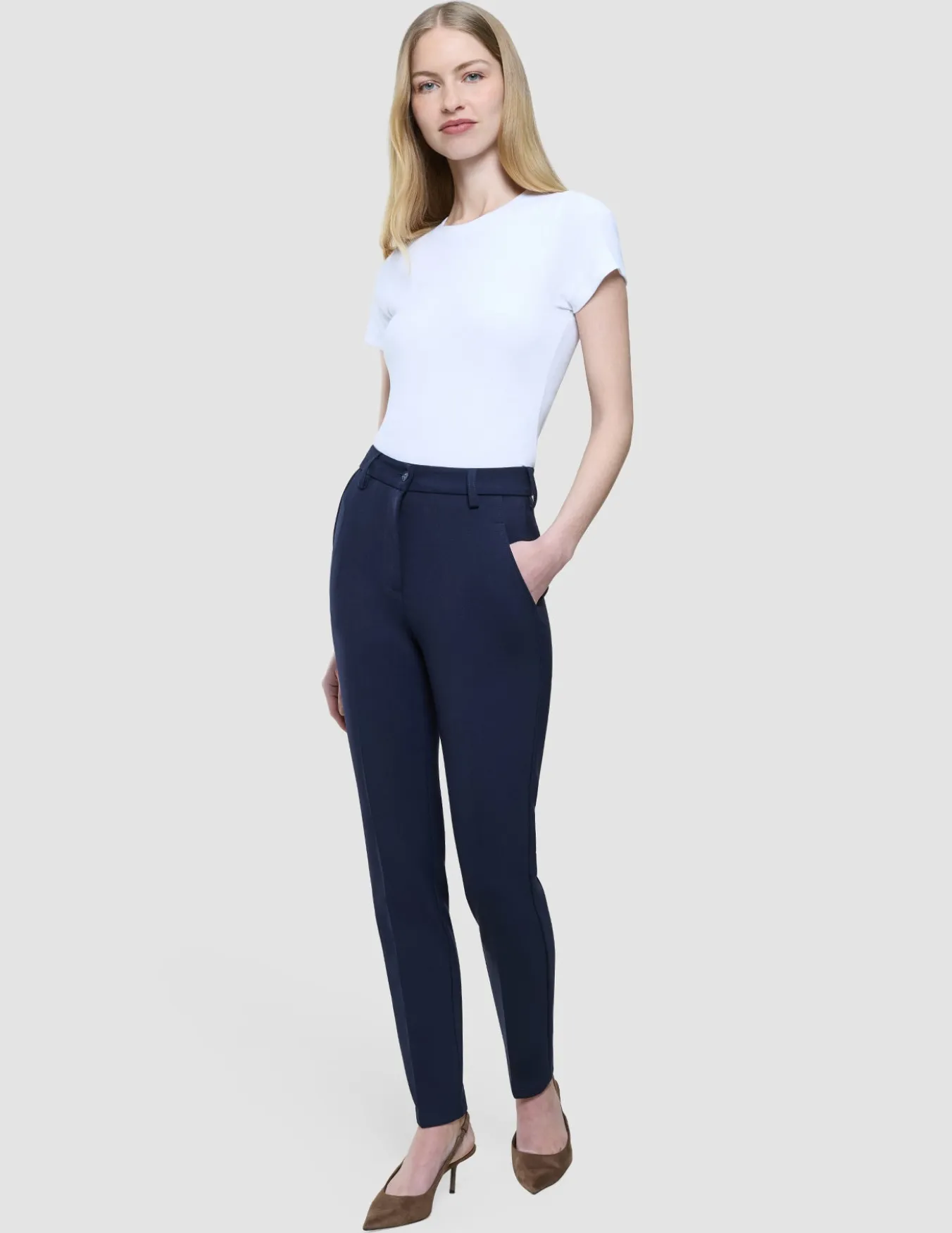 No. 1 Pants Tapered Midnight Blue